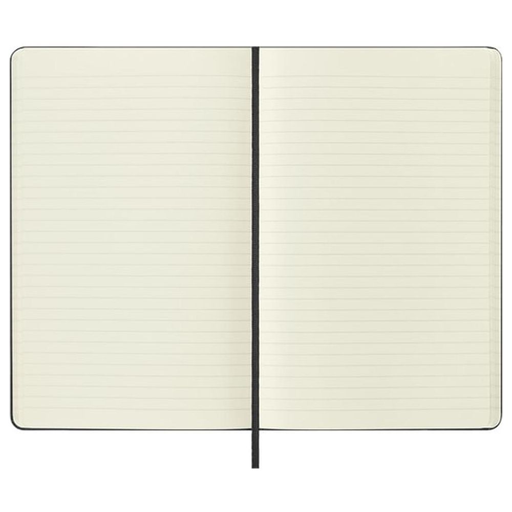 Moleskine - Classic Large Ruled Hard Cover Notebook - Black