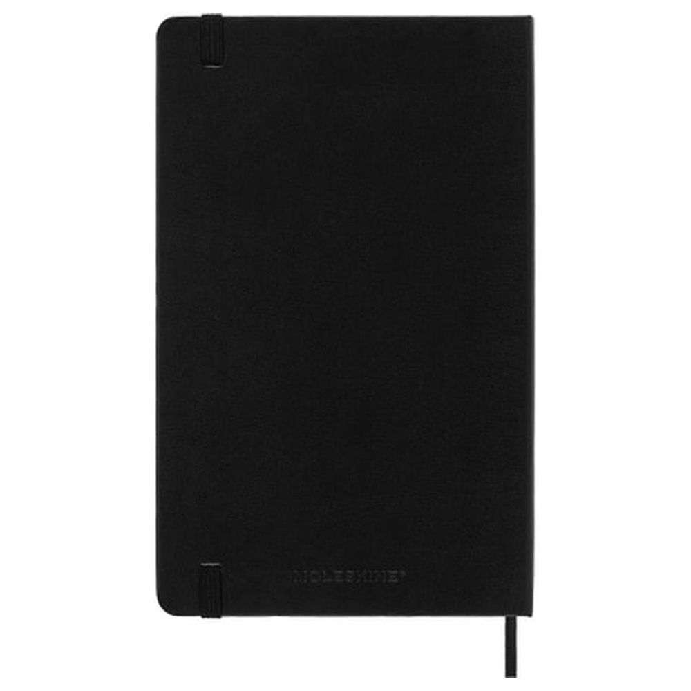 Moleskine - Classic Large Ruled Hard Cover Notebook - Black