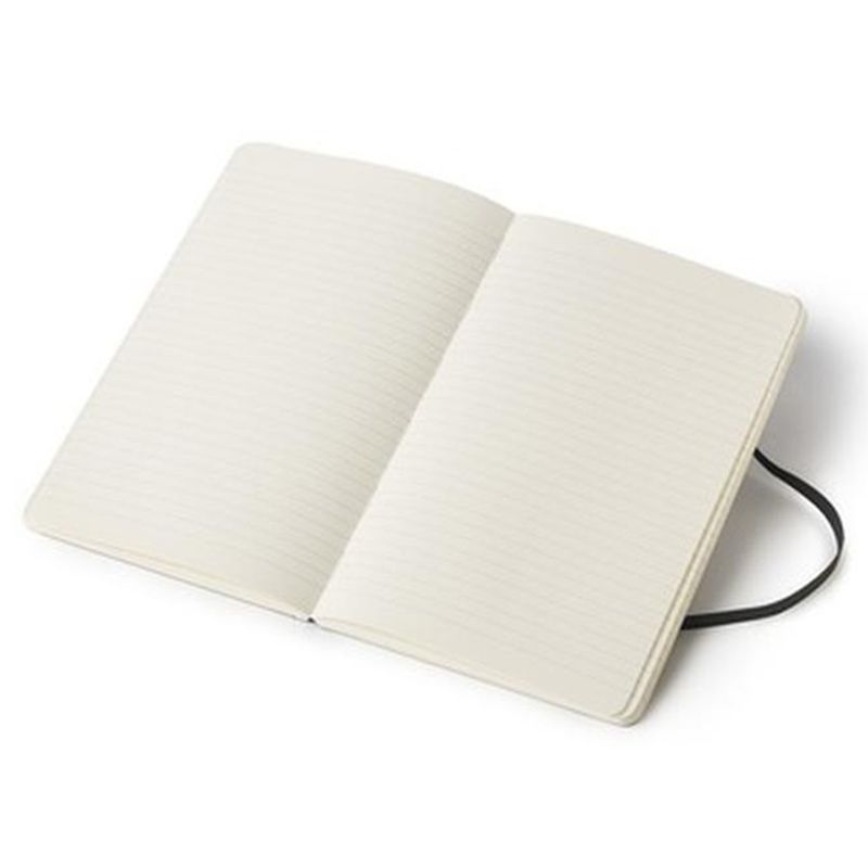 Moleskine - Classic Large Ruled Hard Cover Notebook - Black