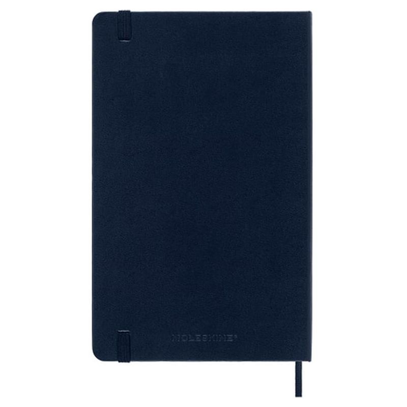 Moleskine - Classic Large Ruled Hard Cover Notebook - Navy Blue