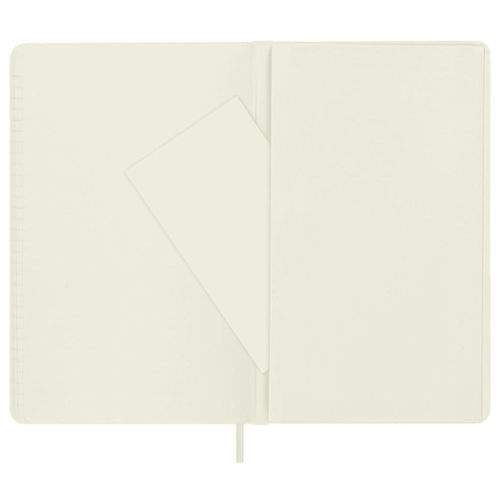 Moleskine - Classic Large Ruled Hard Cover Notebook - White