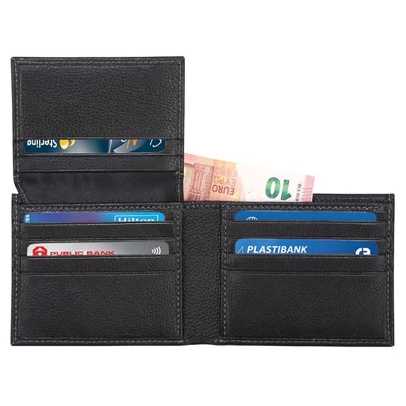 Santhome - Morelia Men's Wallet In Genuine Leather - Black