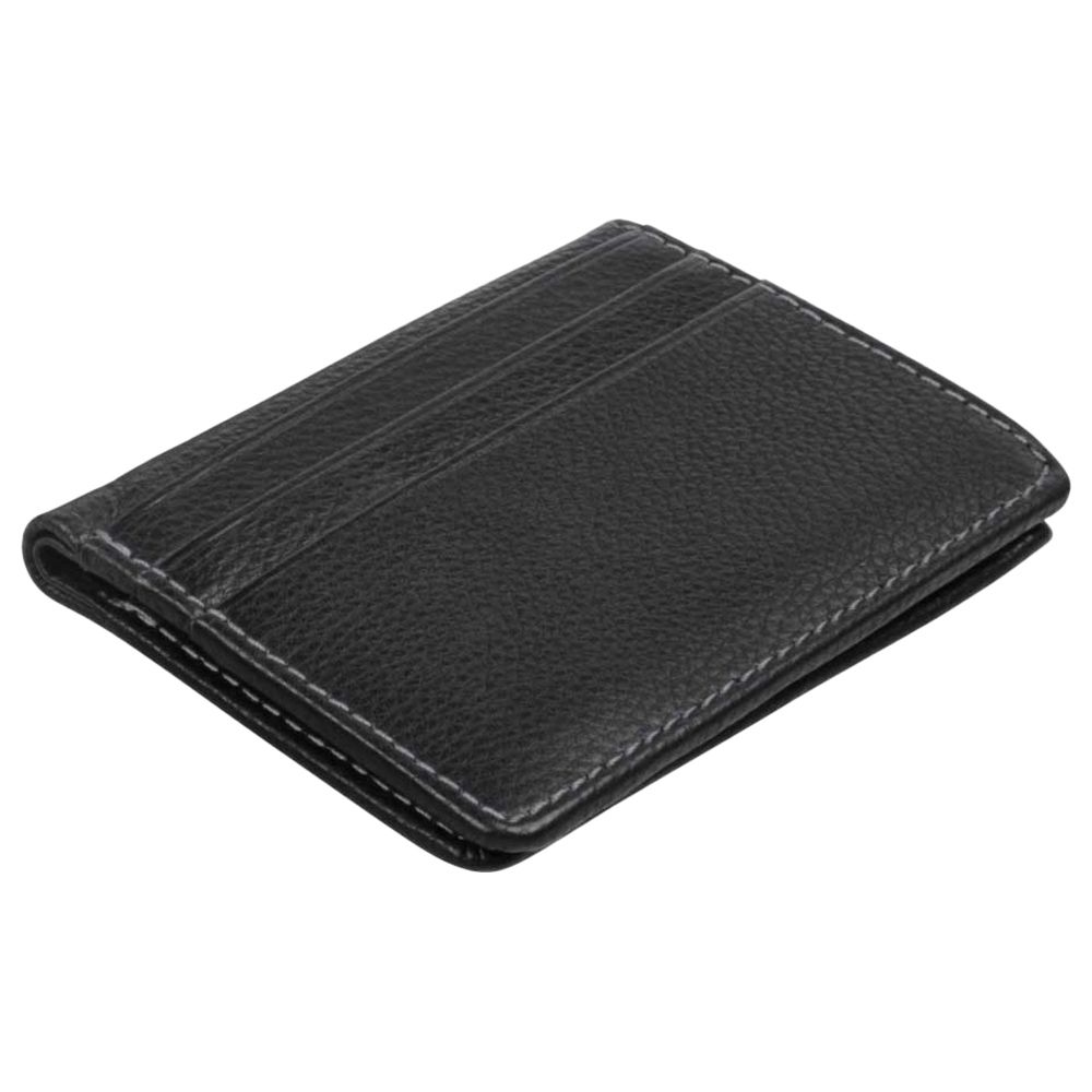 Santhome - Tepic Card Case In Genuine Leather - Black