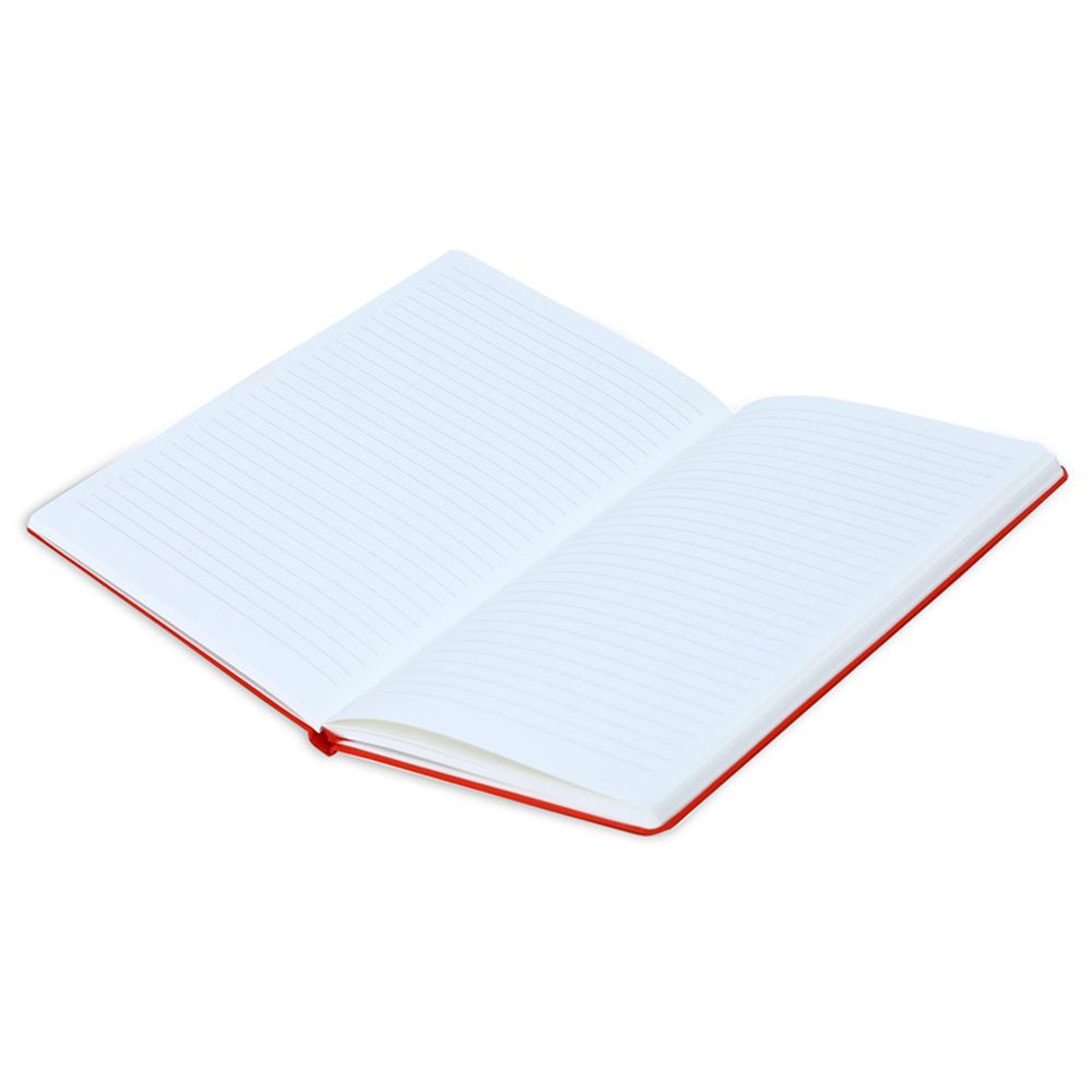 Santhome - Bukh Hardcover Ruled Notebook - A5 - Red