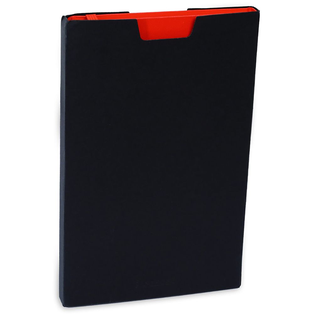 Santhome - Bukh Hardcover Ruled Notebook - A5 - Red