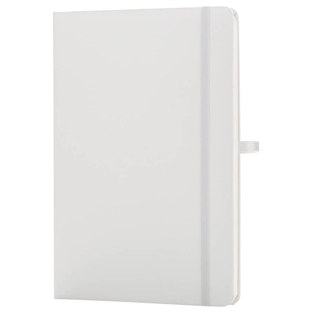 Santhome - Bukh Hardcover Ruled Notebook - A5 - White