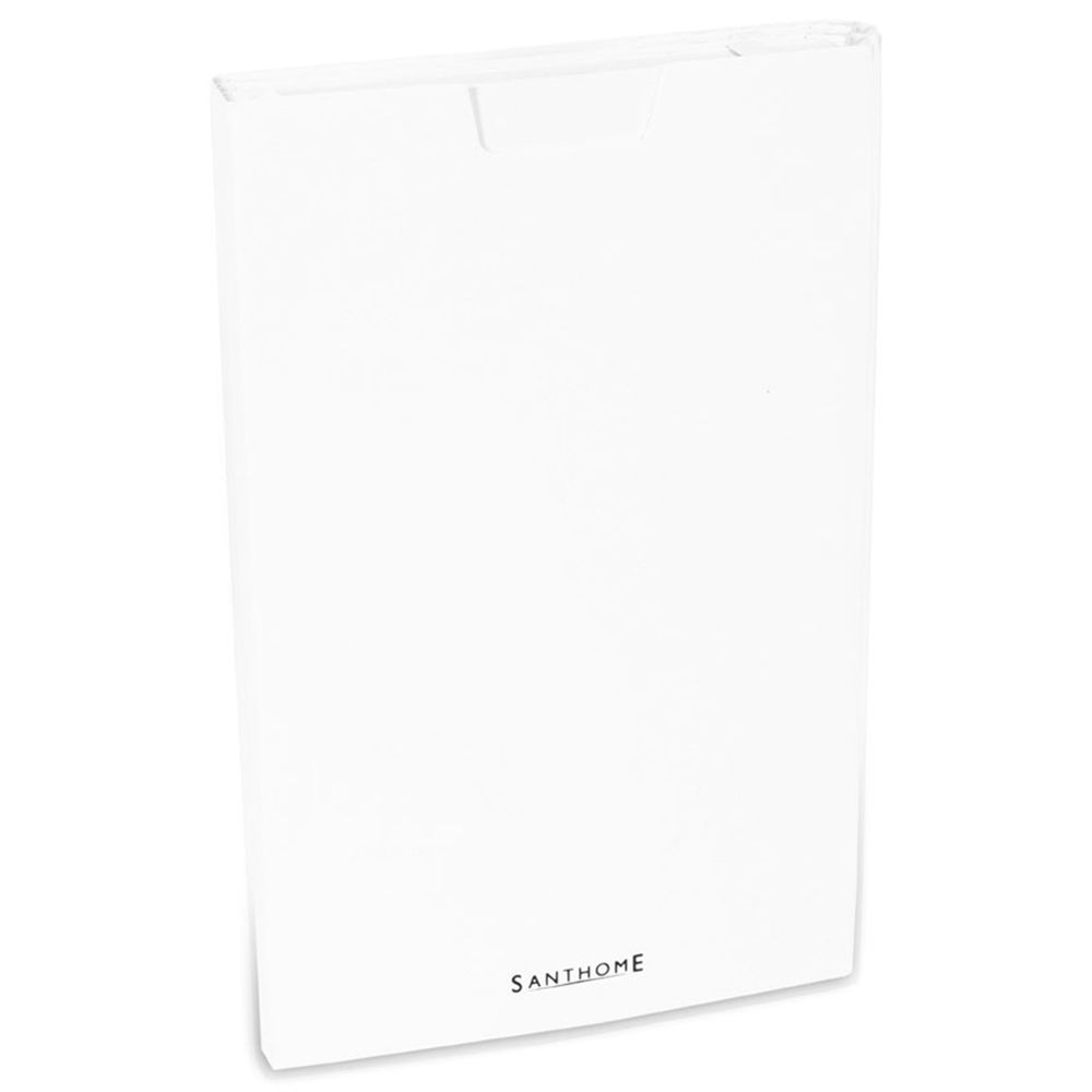 Santhome - Bukh Hardcover Ruled Notebook - A5 - White