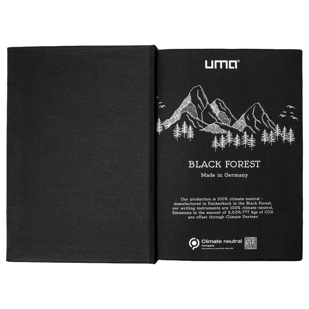 Uma - Black Forest - Premium Mesh Metal Pen - Set Of 2