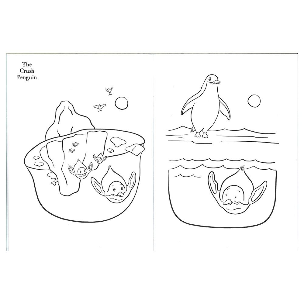 Penguin Crush Colouring Book : The Crush Series