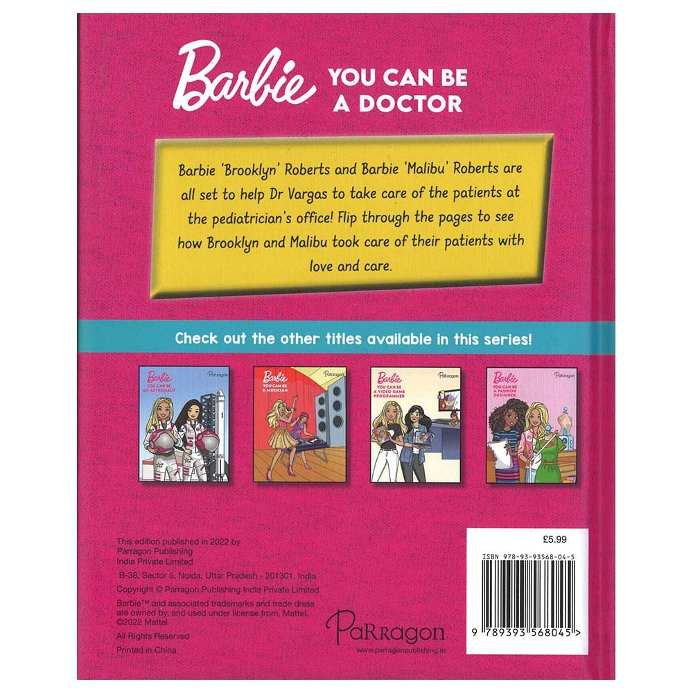 Barbie You Can Be An Doctor