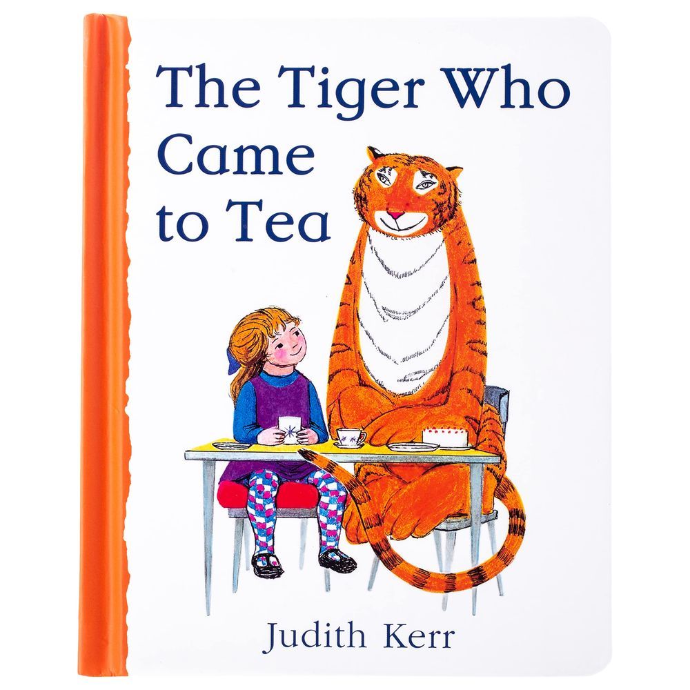 قصة The Tiger Who Came To Tea غلاف مقوى