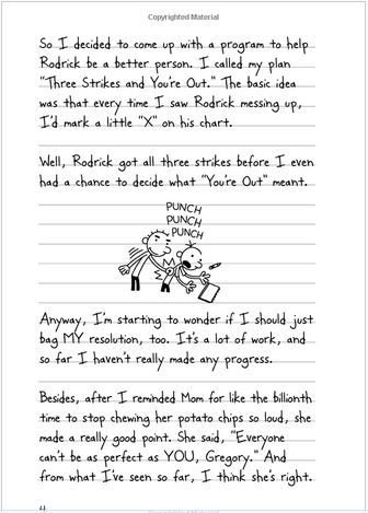 كتاب عن يوميات طفل جبان بعنوانDiary Of A Wimpy Kid The Last Straw