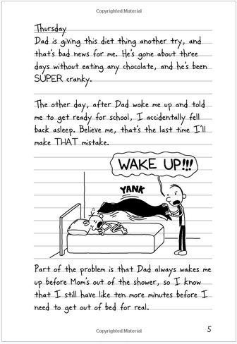 كتاب عن يوميات طفل جبان بعنوانDiary Of A Wimpy Kid The Last Straw