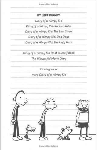 كتاب عن يوميات طفل جبان بعنوان  Diary Of A Wimpy Kid Dog Days