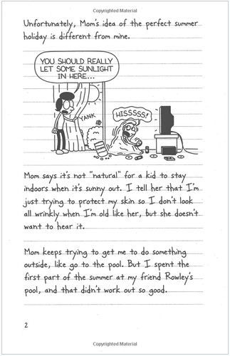 كتاب عن يوميات طفل جبان بعنوان  Diary Of A Wimpy Kid Dog Days