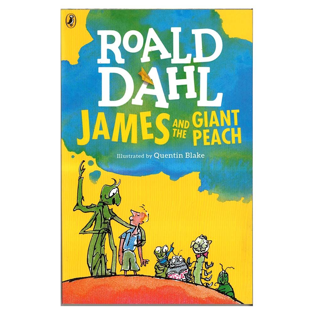 كتاب قصة خيالية بعنوان James And The Giant Peach