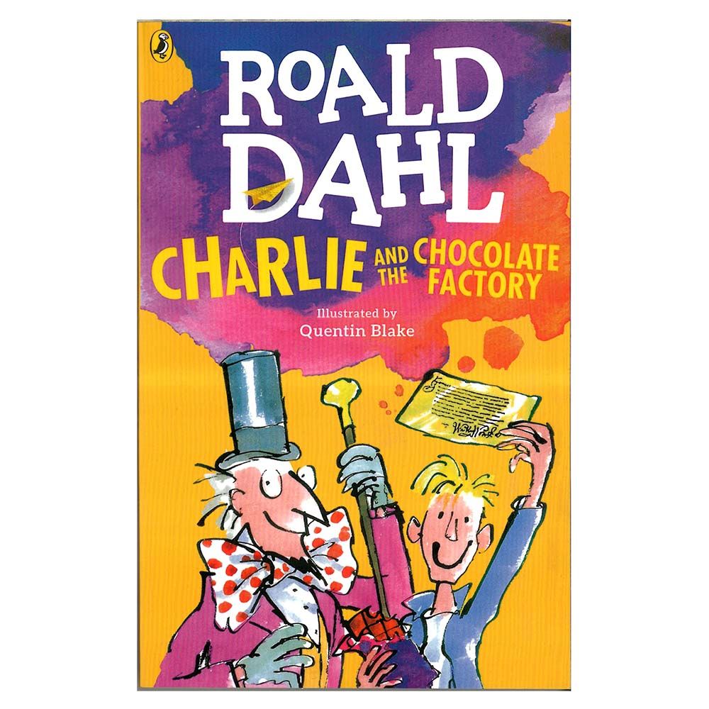 كتاب عن مصنع الشوكولاتة بعنوان Charlie And The Chocolate Factory