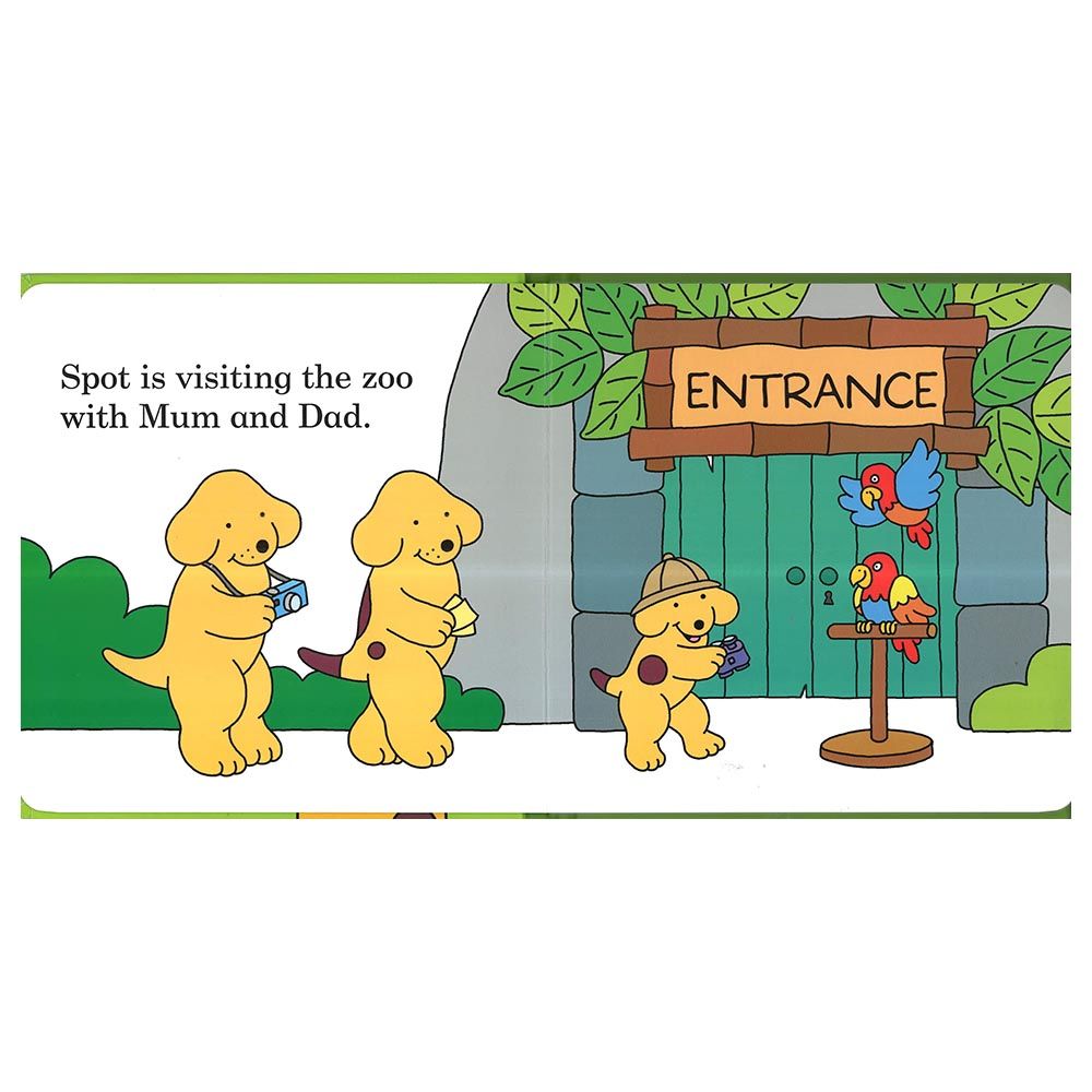 قصة Find Spot At The Zoo: A Lift-The-Flap Story