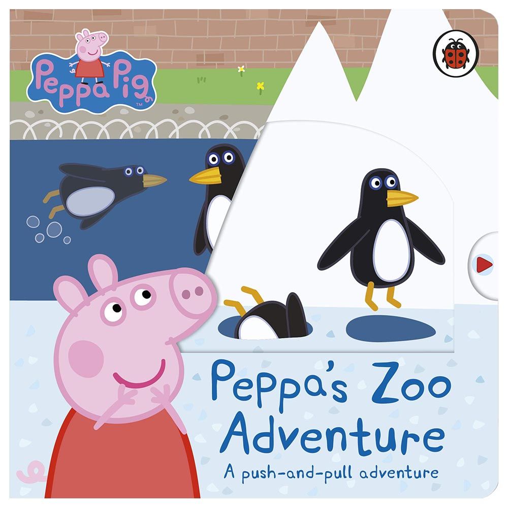 كتاب Peppa Pig: Peppa's Zoo Adventure: A Push-And-Pull Adventure