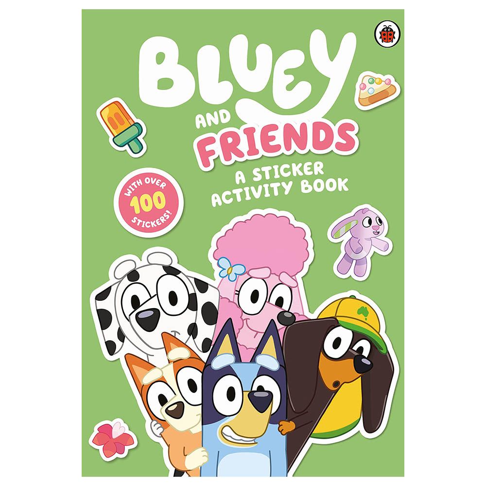 Bluey Bluey And Friends Sticker Activity