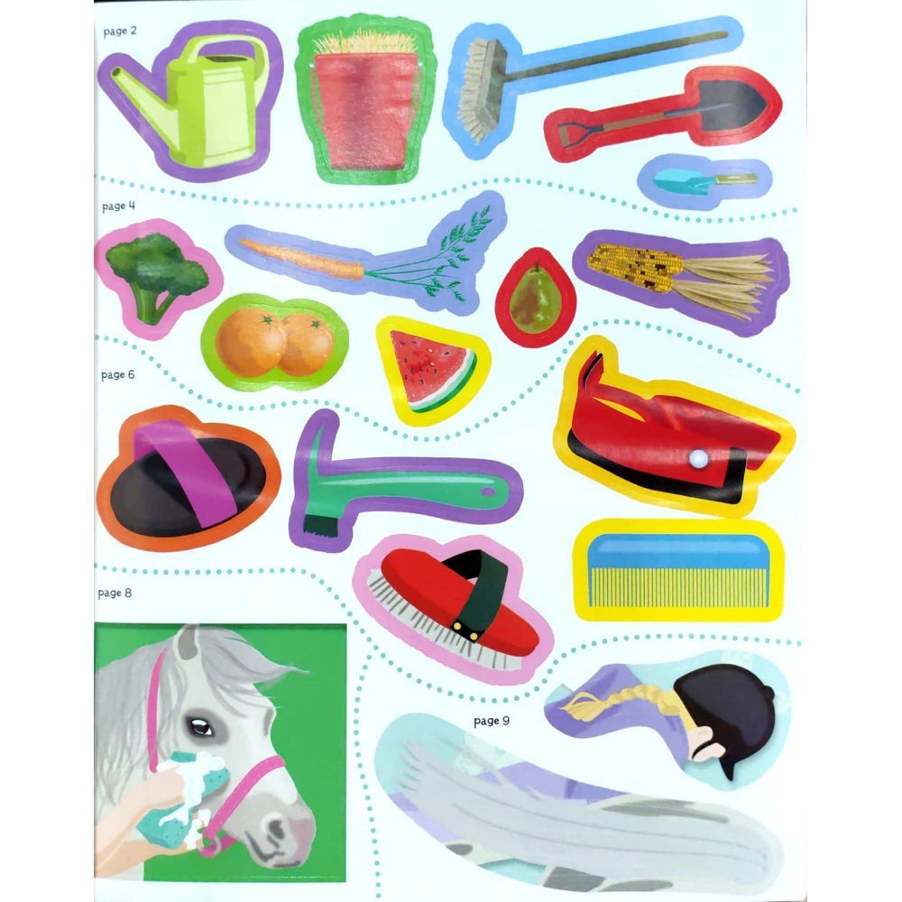 كتاب Princess Top Sticker Activity Fun Book 2: My Pony & Me