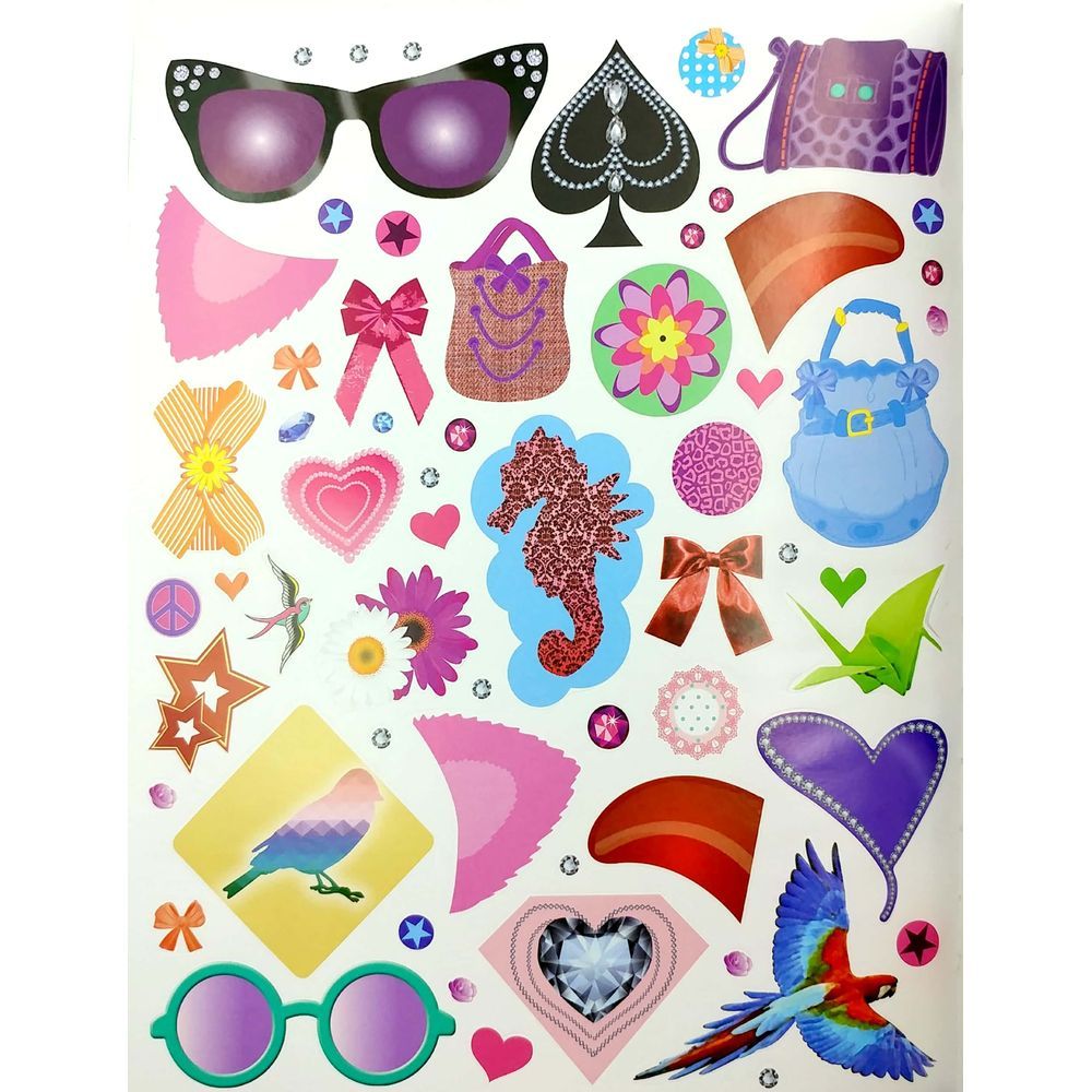 كتاب Princess Top Accessories Sticker Book