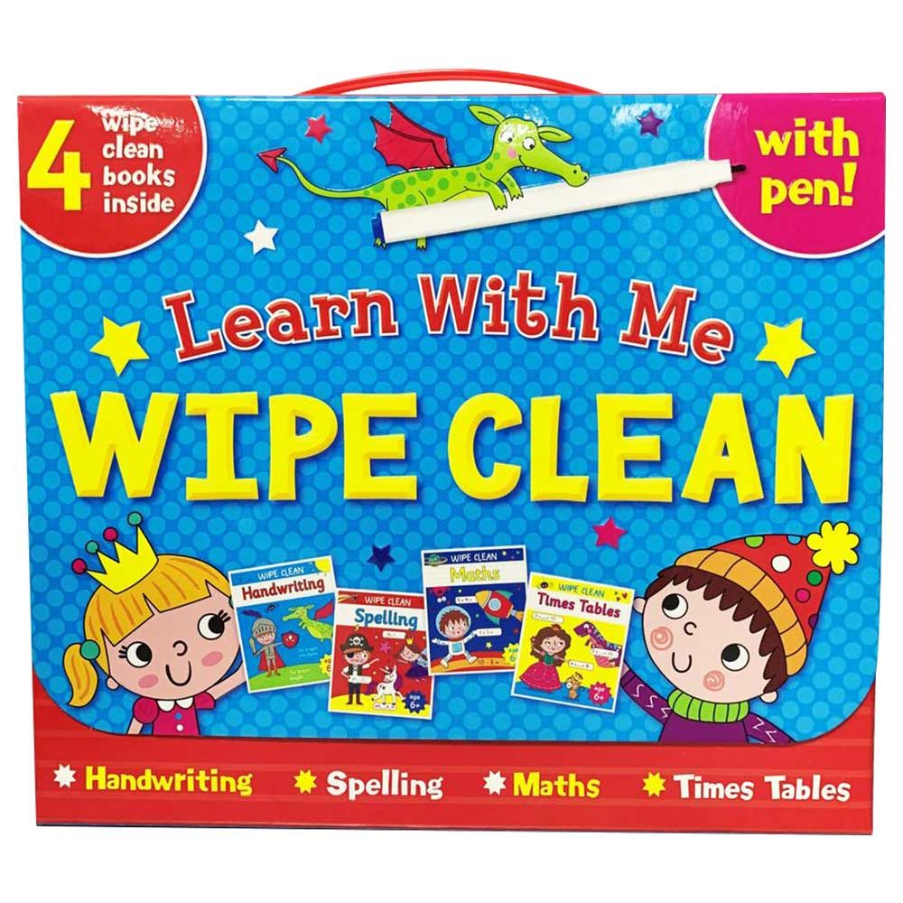 كتاب Learn with Me Wipe Clean Books مع قلم - عدد 4