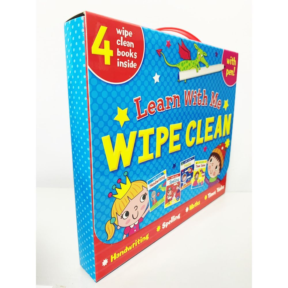 كتاب Learn with Me Wipe Clean Books مع قلم - عدد 4