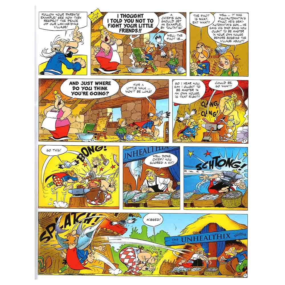 قصة Asterix: Asterix And The Class Act Album 32