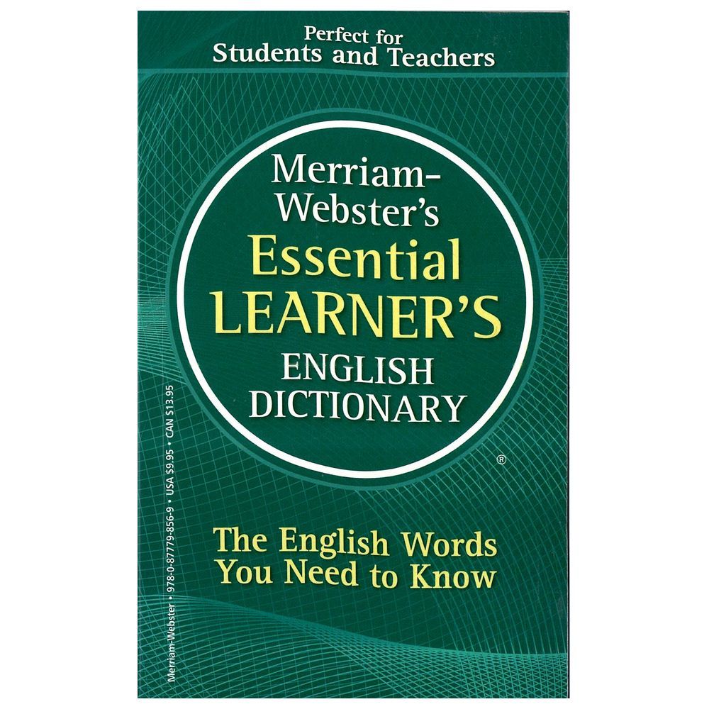 كتاب Merriam-Webster's Essential Learners English Dictionary