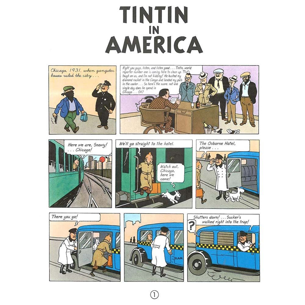 Tintin: Tintin In America