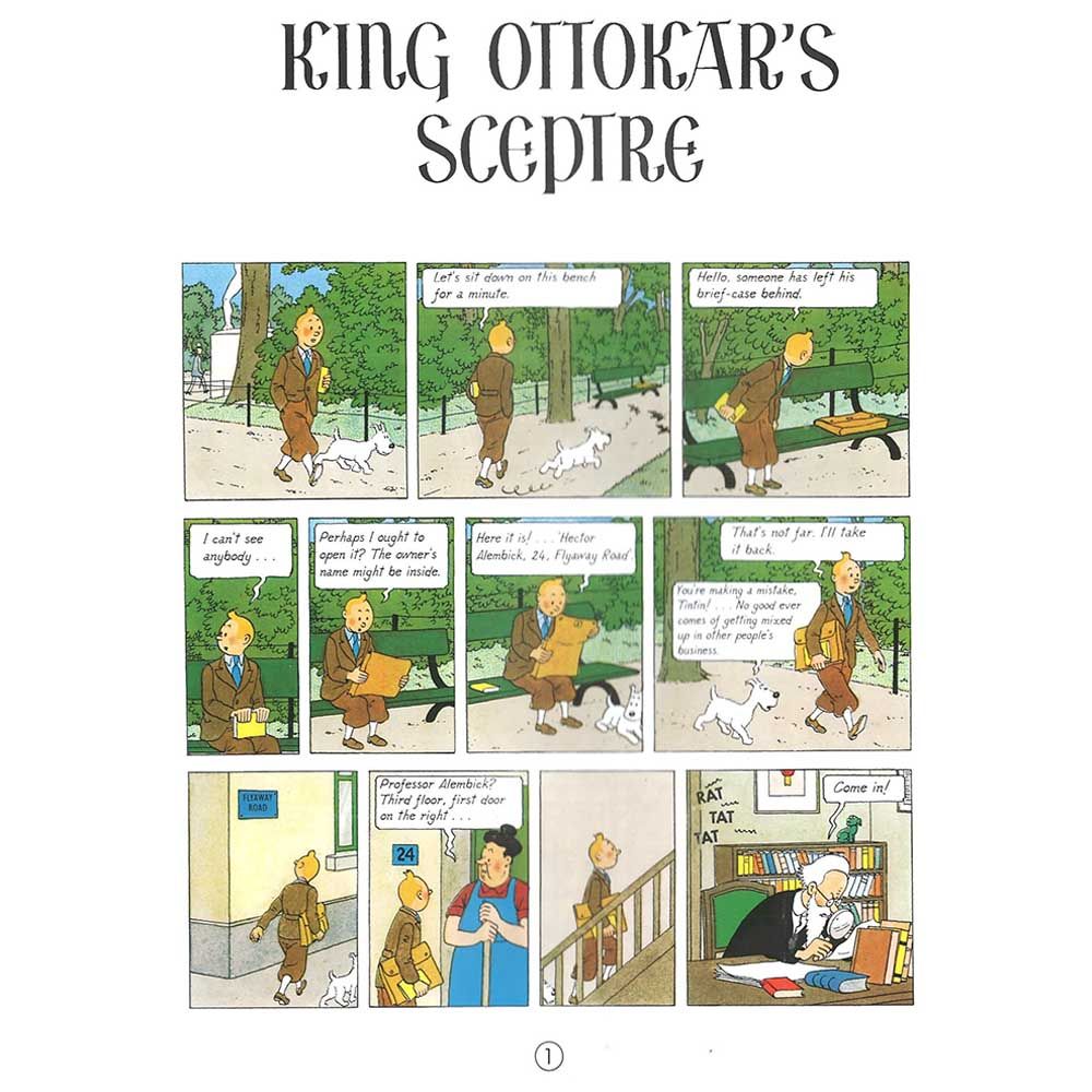 قصة King Ottokar's Sceptre: The Adventures Of Tintin