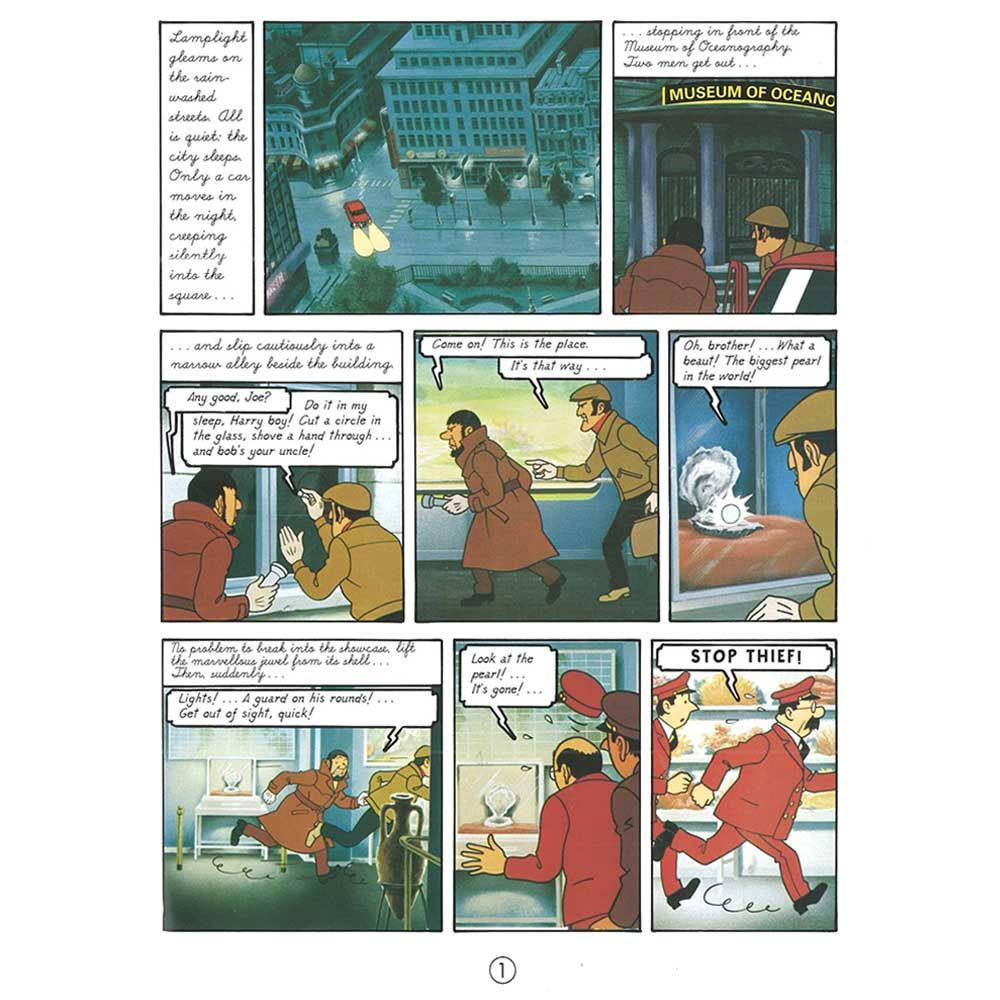 قصة Tintin: Tintin And The Lake Of Sharks