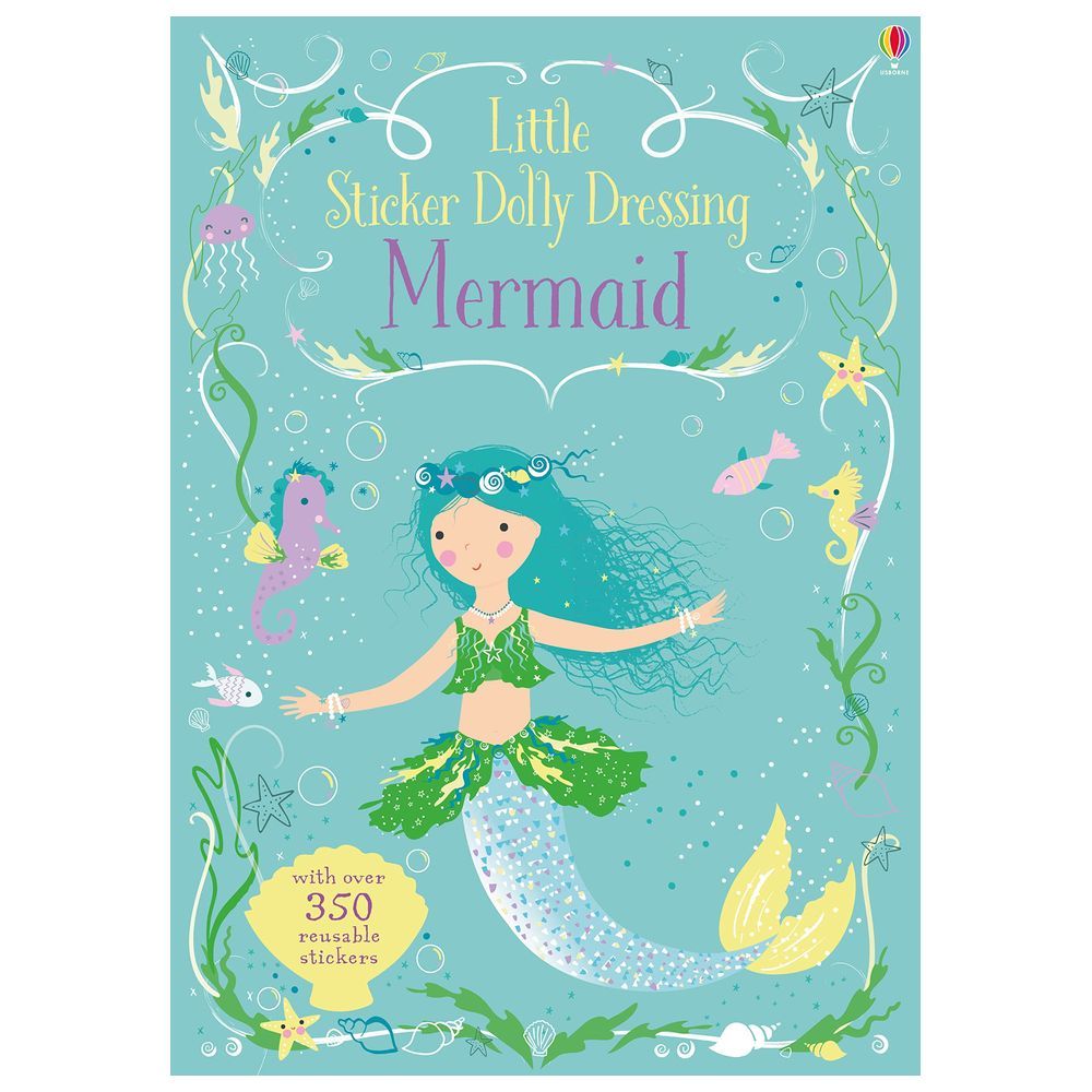 Usborne Books - Little Sticker Dolly Dressing Mermaid