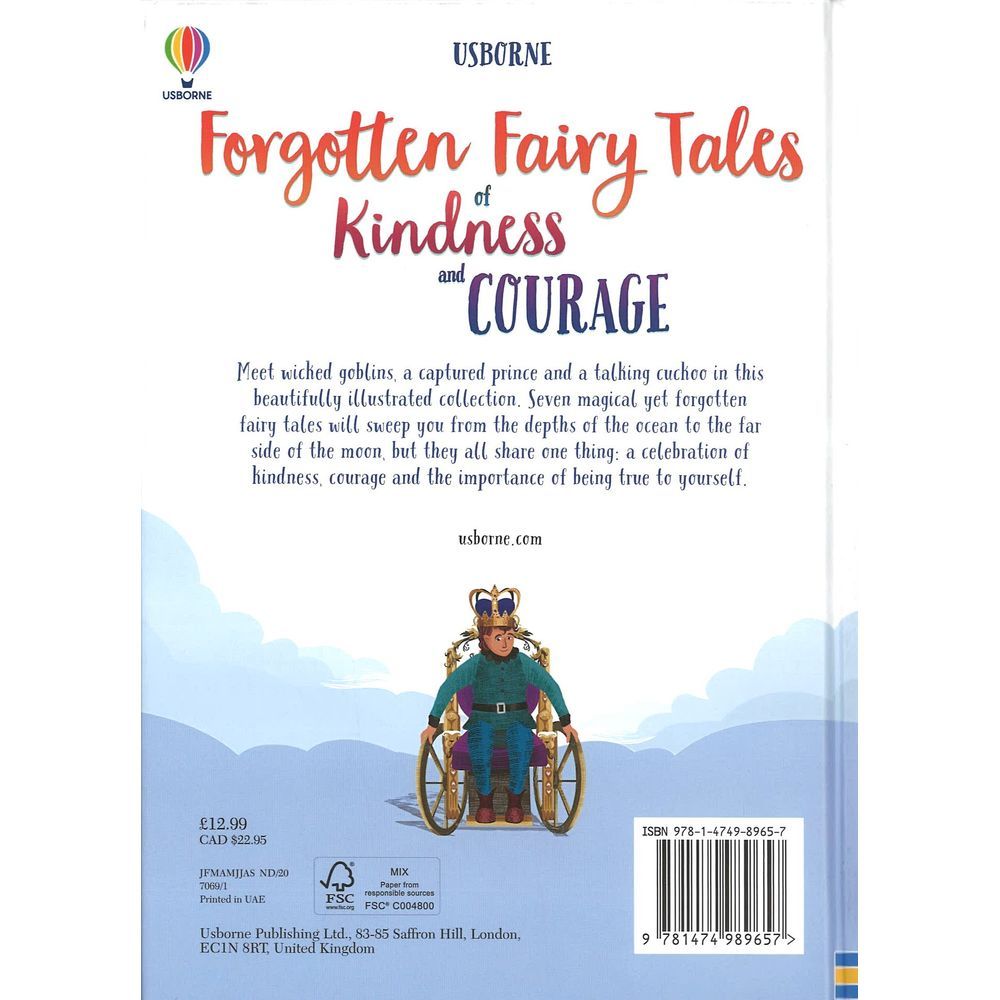 كتاب Forgotten Fairy Tales Of Kindness And Courage