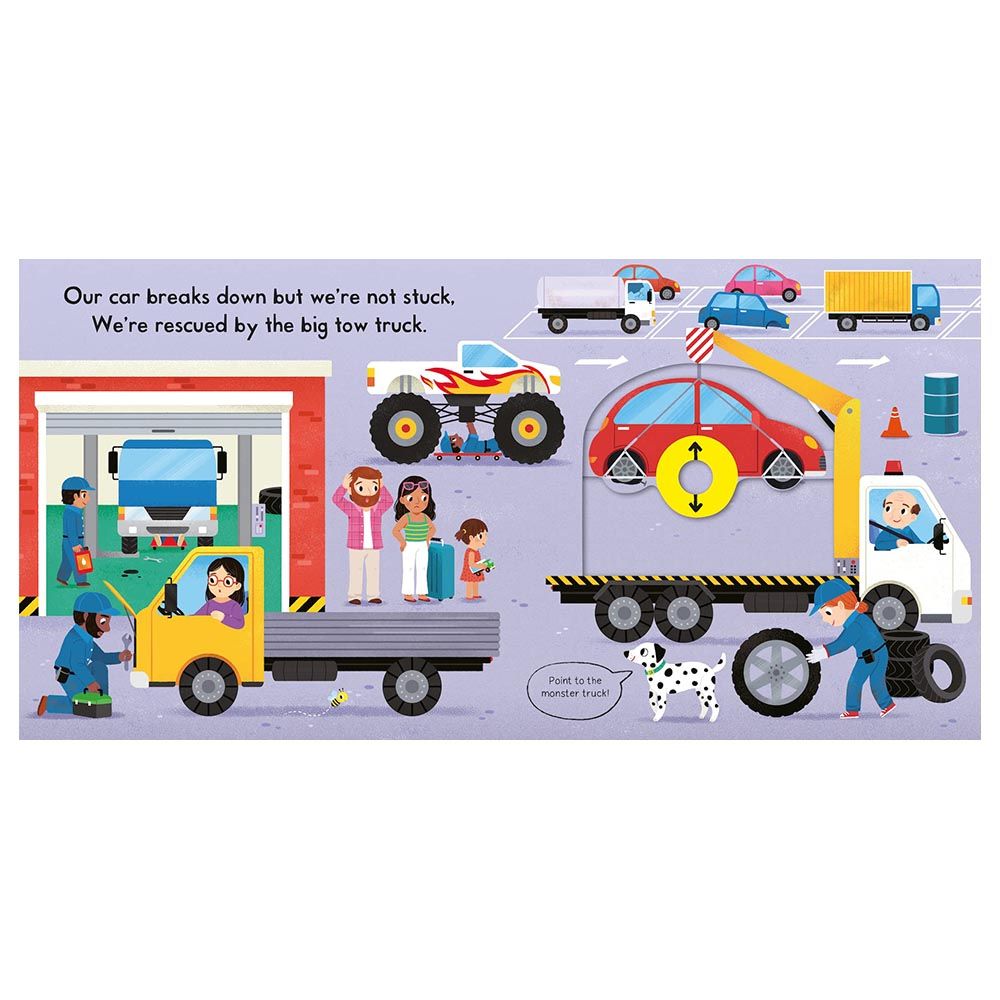 كتاب Busy Trucks