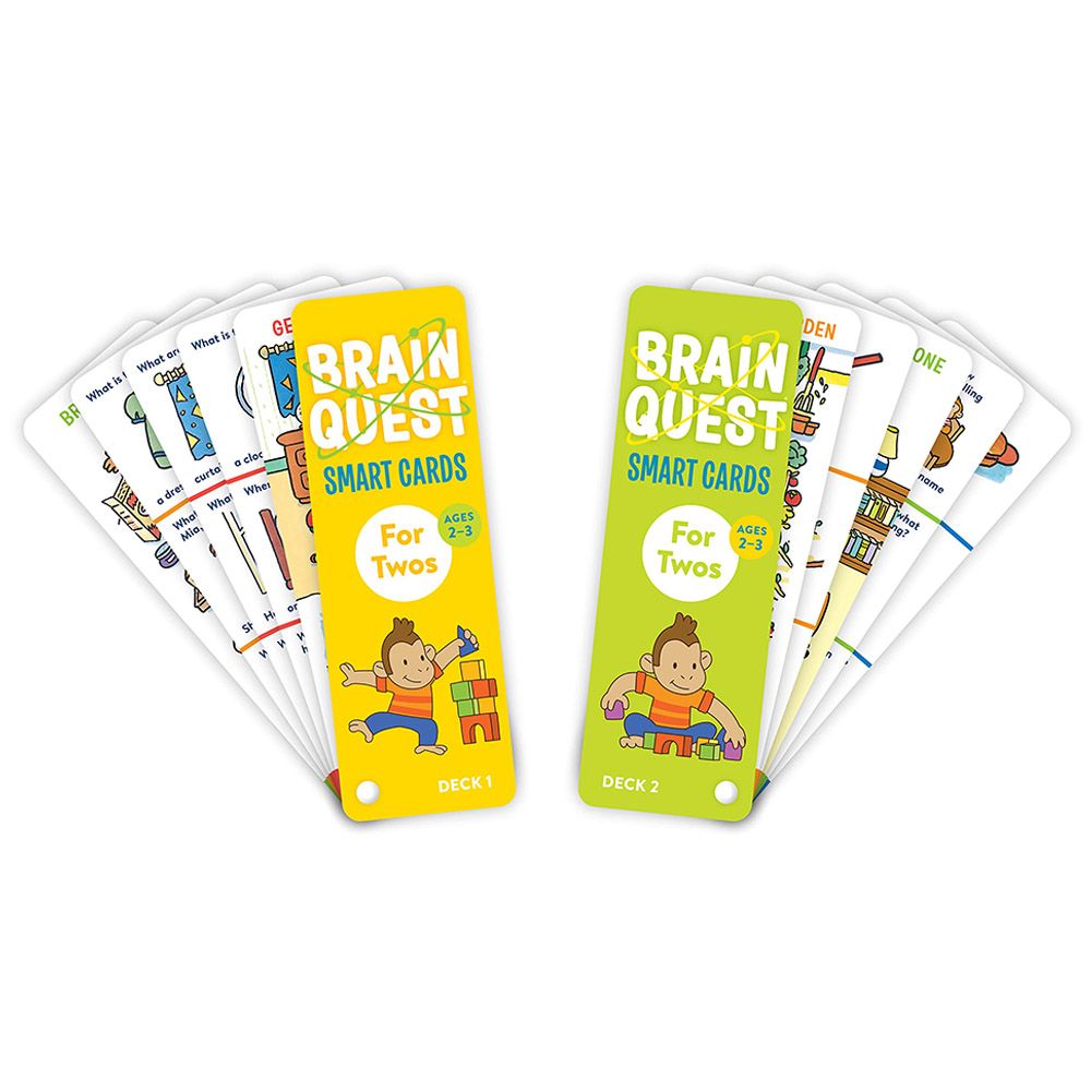 بطاقات Brain Quest For Twos - الإصدار 5