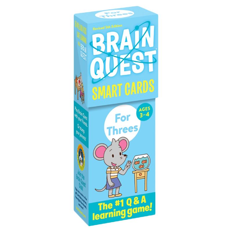 بطاقات Brain Quest For Threes - الإصدار 5