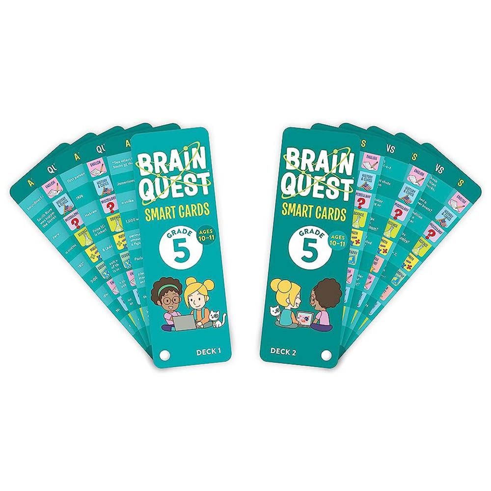 Brain Quest - 5th Grade Smart Cards Revised 5th Edition