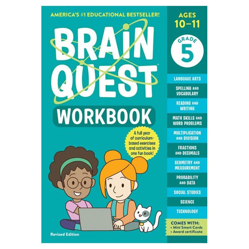 كتاب Brain Quest Workbook: 5th Grade Revised Edition