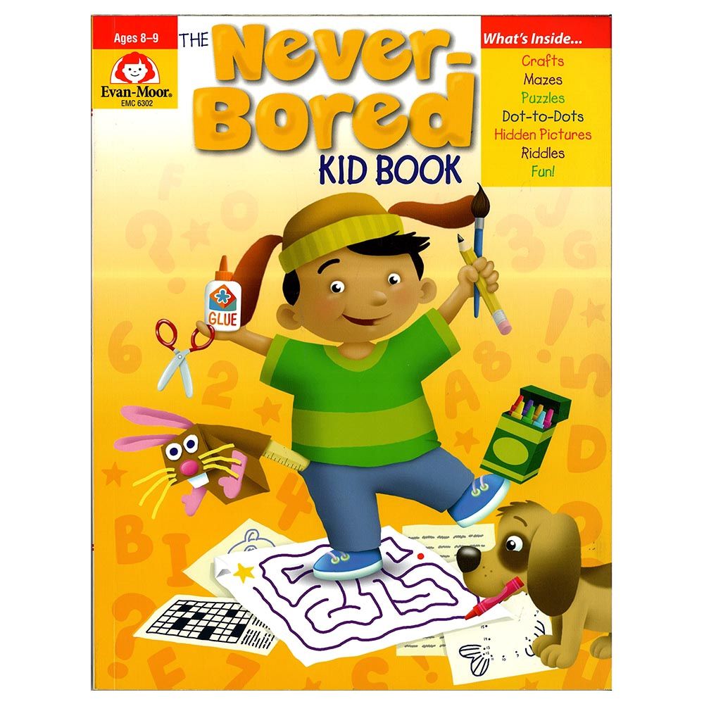 كتاب The Never-Bored Kid Book Ages 8-9