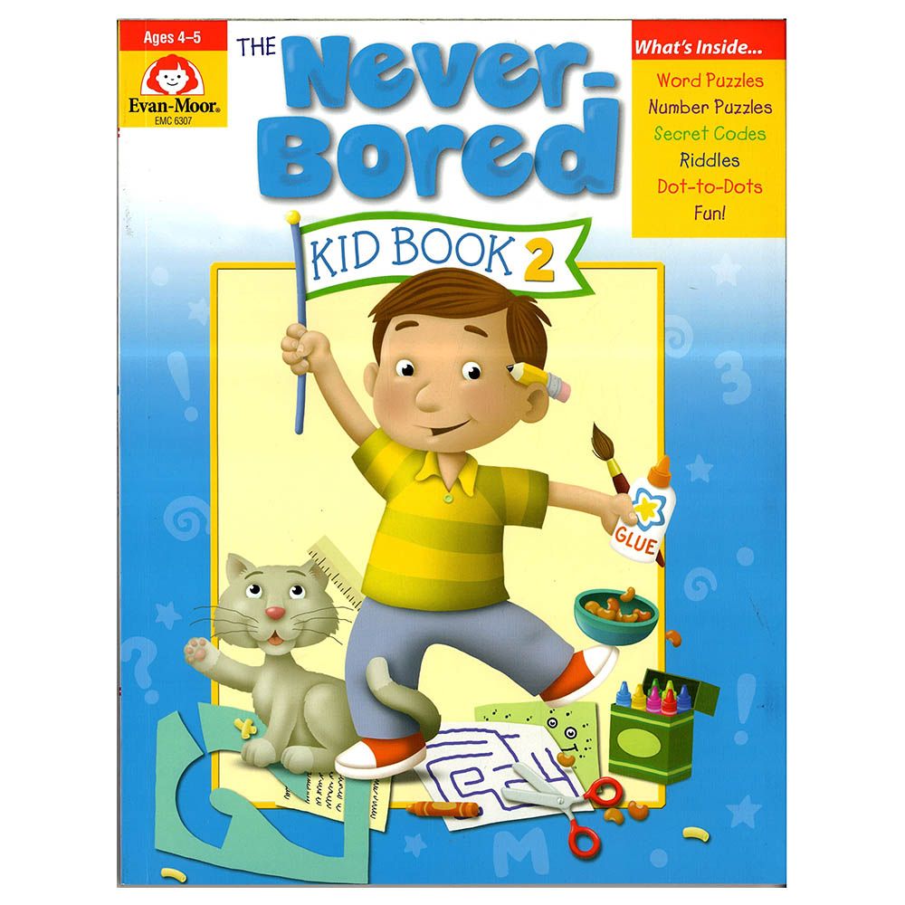 كتاب The Never-Bored Kid Book 2 Ages 4-5