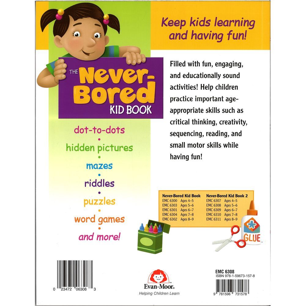 The Never-Bored Kid Book 2 Ages 5-6