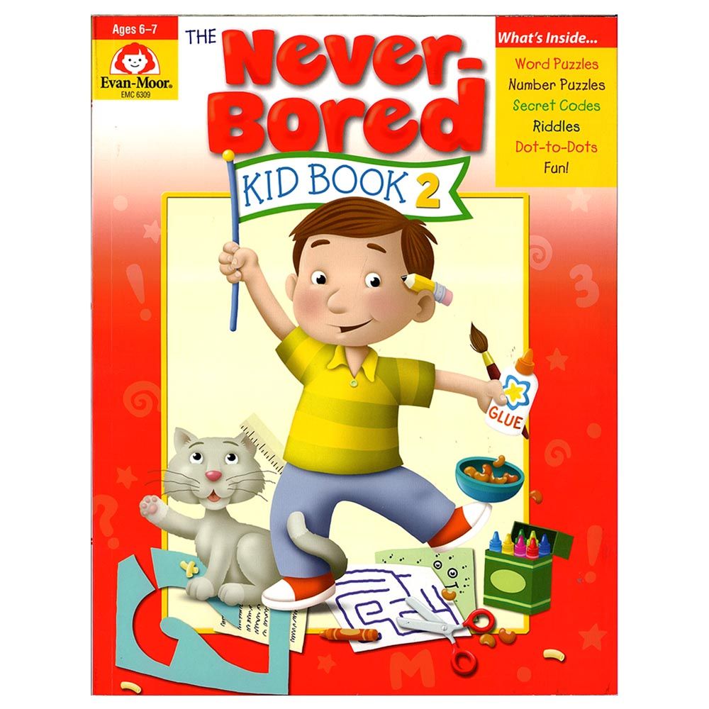 كتاب The Never-Bored Kid Book 2 Ages 6-7