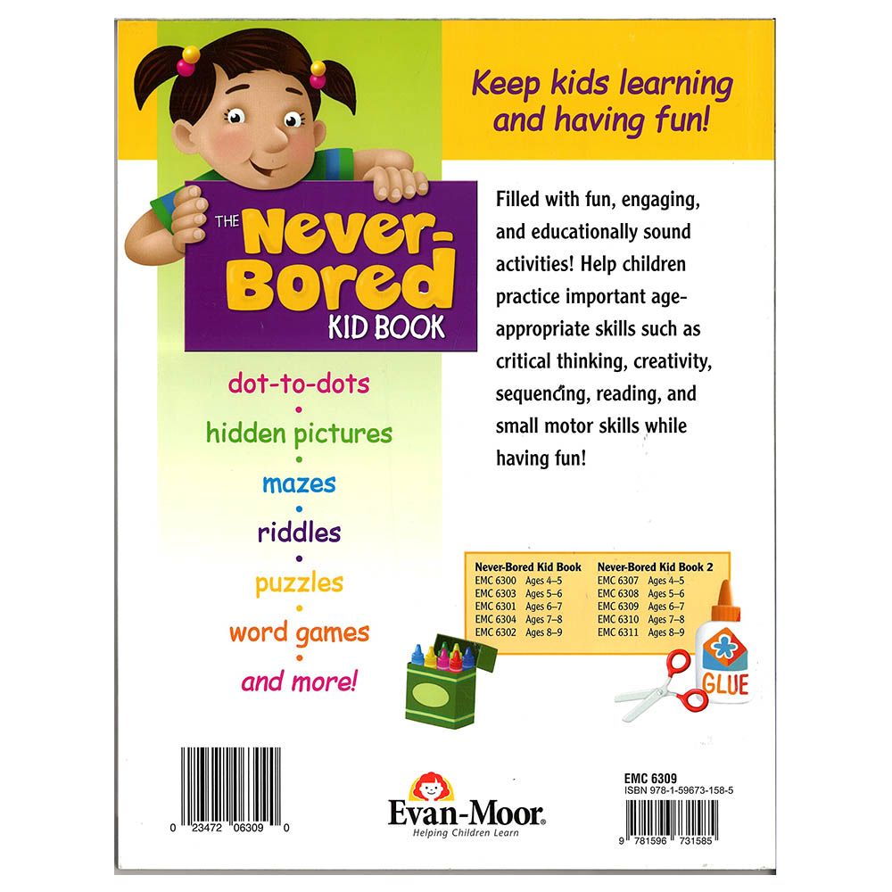 كتاب The Never-Bored Kid Book 2 Ages 6-7