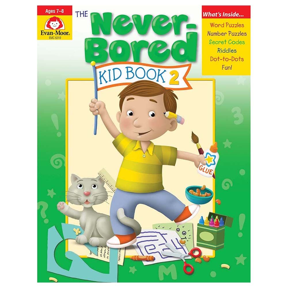 كتاب The Never-Bored Kid Book 2 Ages 7-8