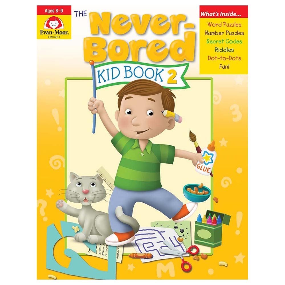 كتاب The Never-Bored Kid Book 2 Ages 8-9