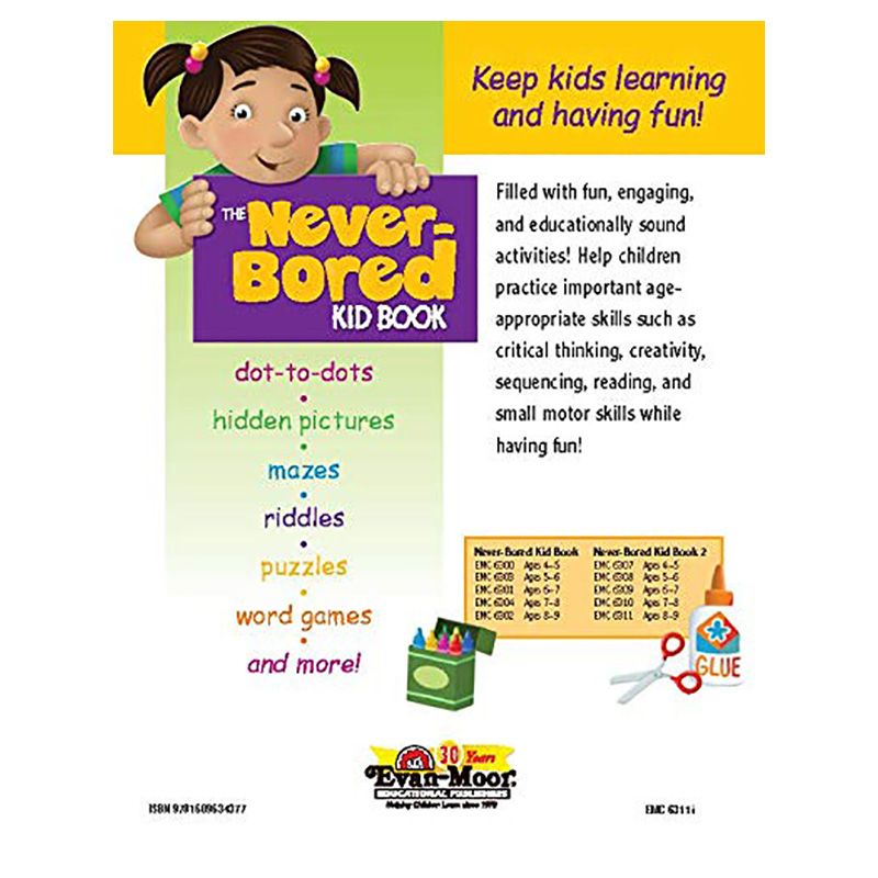 كتاب The Never-Bored Kid Book 2 Ages 8-9