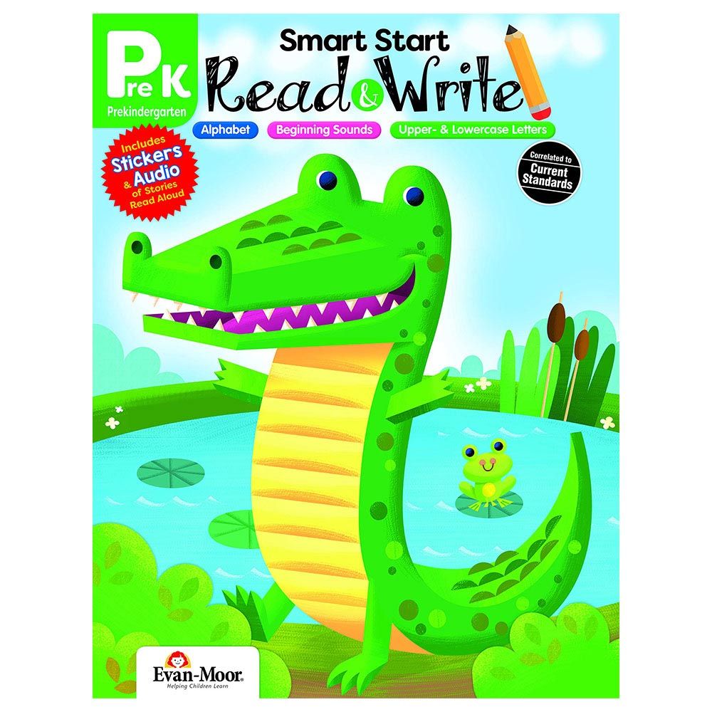 كتاب Smart Start Read and Write Grade Pre K