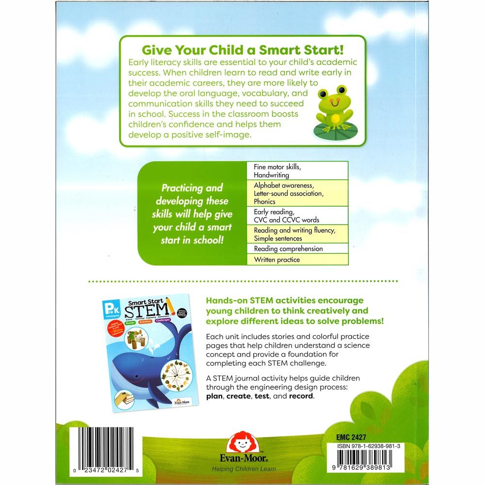 كتاب Smart Start Read and Write Grade Pre K